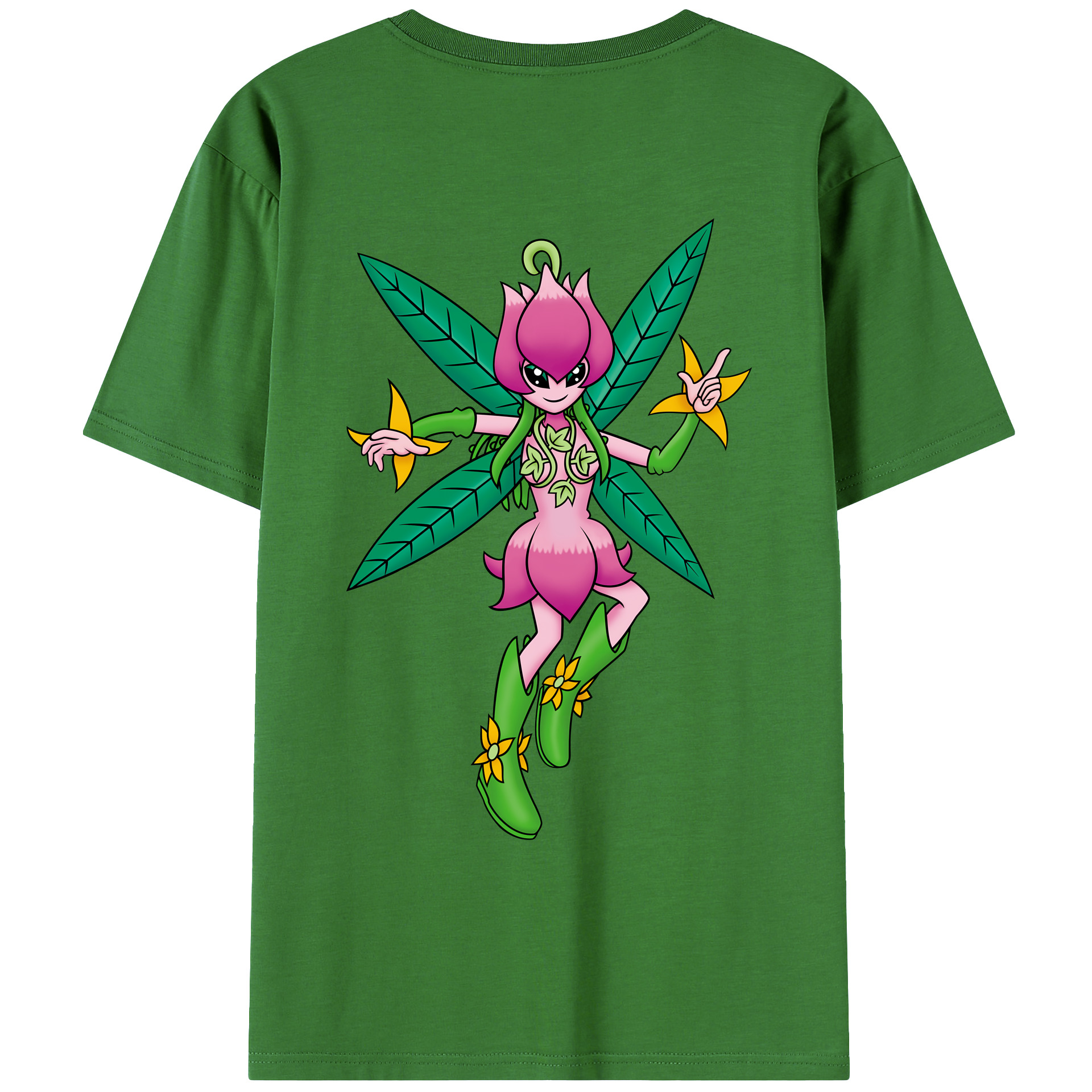 （画像用） Digimon デジタルモンスター/デジモン レディース半袖Tシャツ(バックプリント)
